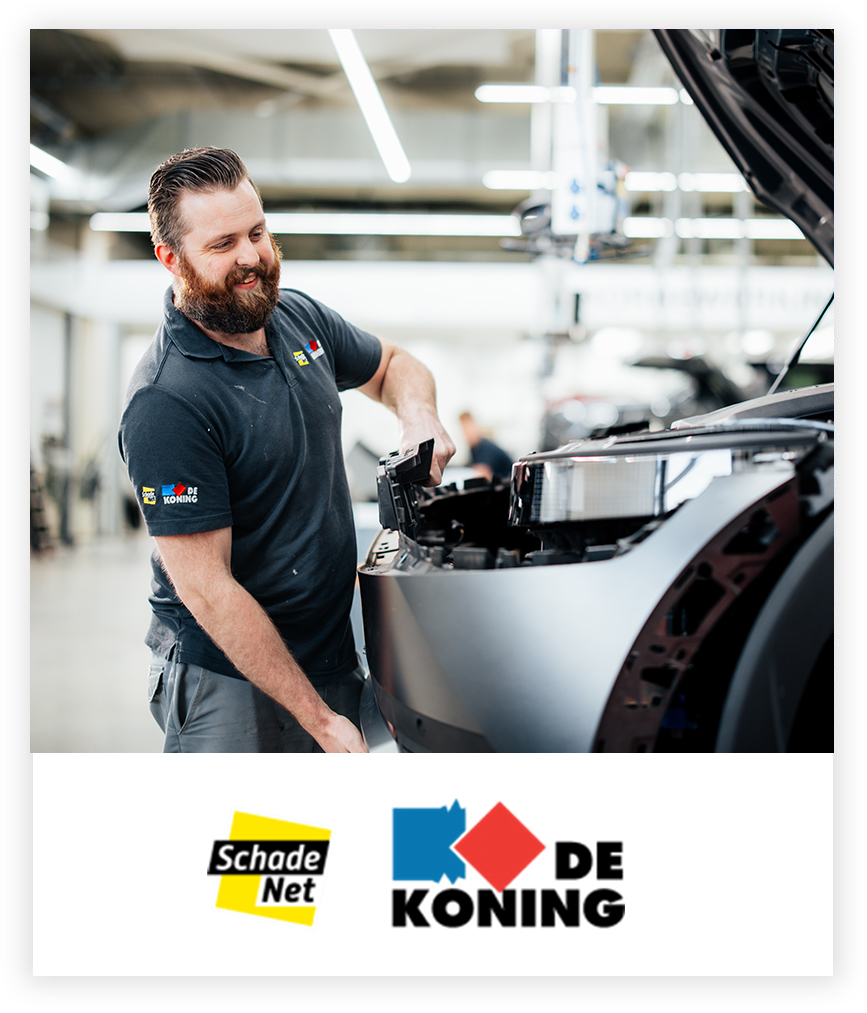 medewerker van schade net de Koning