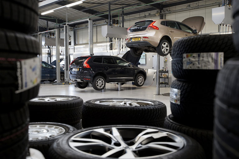 Banden Auto werkplaats