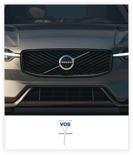 Volvo neus grijs