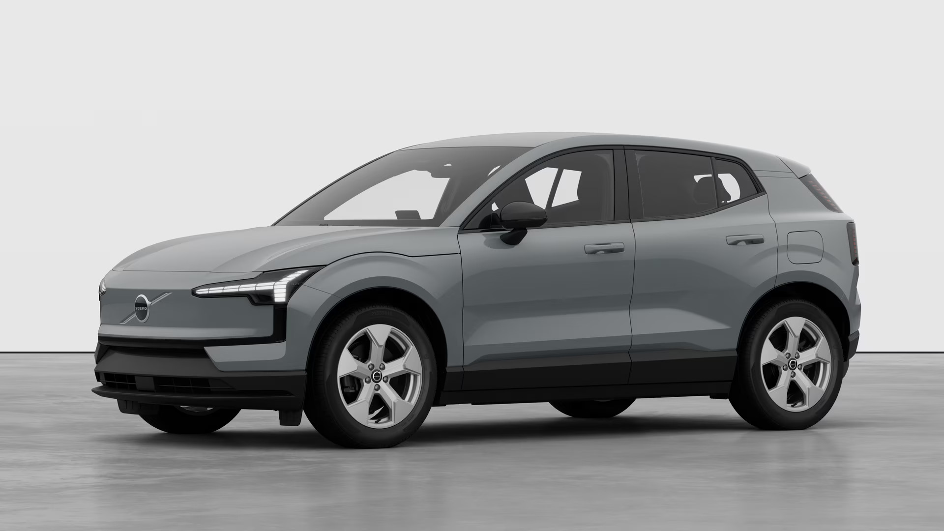 Vapour Grey Volvo EX30 cargo